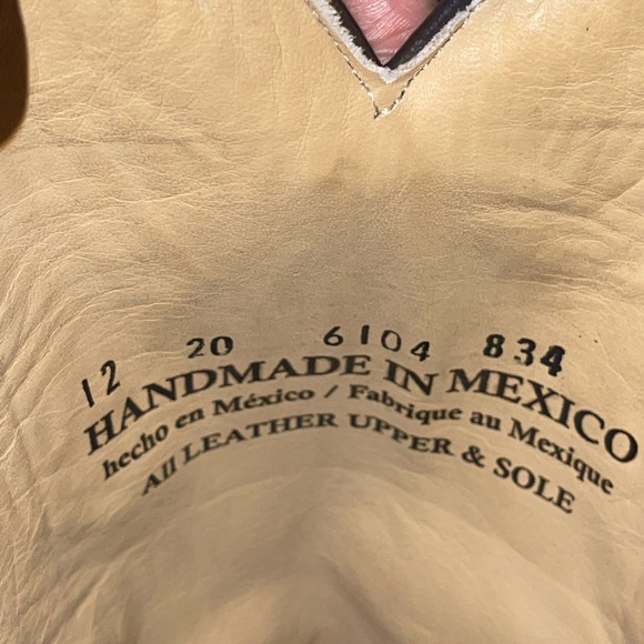 STETSON Men’s Outlaw Bad Guy Harness Boots Tru X Lug Sole Handcrafted Tan Size 9 - Picture 10 of 16